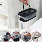 Multi-Purpose Bathroom Trash Bin